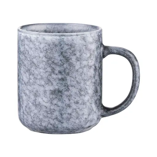 Чашка Ardesto Loreto фарфоровая 390 мл серая (AR1039LG) - фото 3