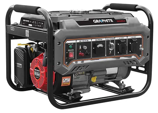 Генератор бензиновий Graphite 58G904 - фото 1