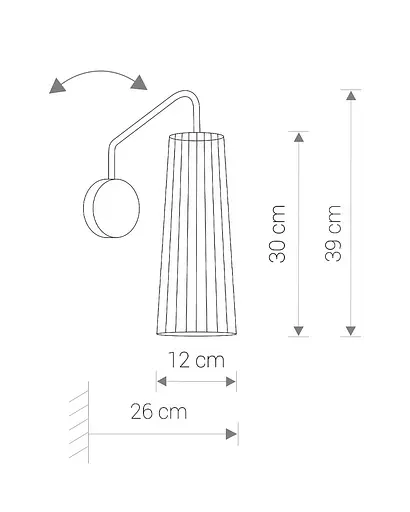 Бра Nowodvorski 9261 Dover - фото 2