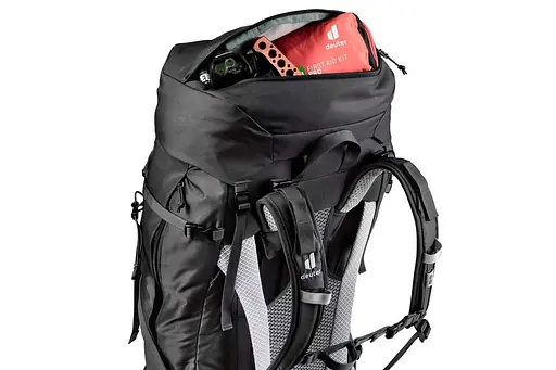 Рюкзак Deuter Futura Air Trek 55 + 10 SL Black-Graphite (1052-3402221 7403) - фото 3