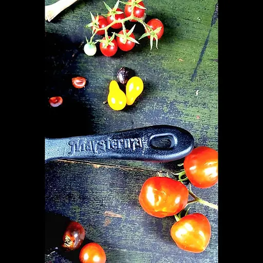 Сковорода чугунная с литыми ручками Maysternya Ø16 см подходит для индукционных плит Черный 88250 - фото 5