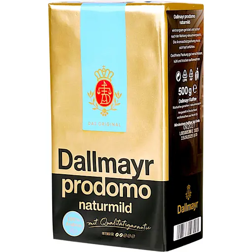 Кава мелена Dallmayr Prodomo Naturmild 500г