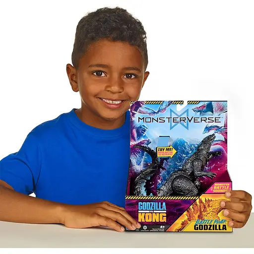 Игровая фигурка Godzilla vs. Kong S2 Годзилла готов к бою со звуком 18 см (35756N) - фото 8