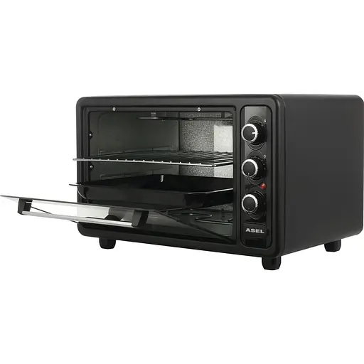 Электрическая духовка Asel настольная AF 40-23 Black (132468) - фото 5