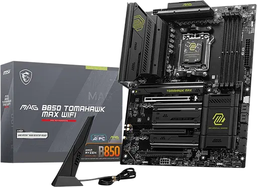 Материнська плата MSI B850 MAG Tomahawk Max Wi-Fi Socket AM5 (MAG B850 TOMAHAWK MAX WIFI) - фото 1