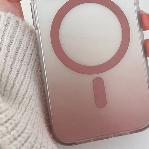 Чохол Epik TPU+PC Shadow with MagSafe для Apple iPhone 16, 6.1 Rose Gold - фото 2