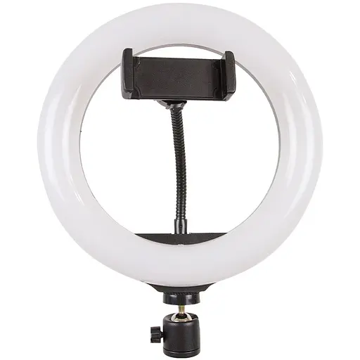 Кільцева світлодіодна LED лампа Arc Ring 8" + tripod 2.1m Black - фото 3