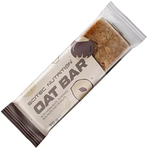 Батончики Scitec Nutrition Oat Bar nuts 70 г