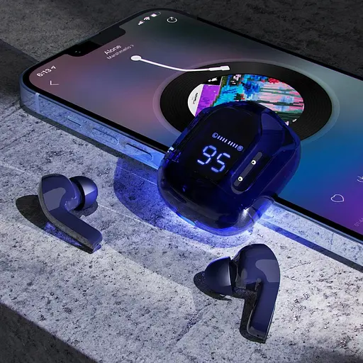 Навушники TWS Acefast T6 sapphire blue - фото 2