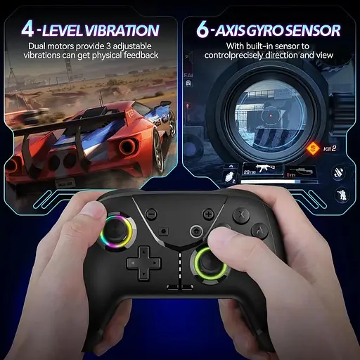 Бездротовий контролер Ligame Switch сумісний з iPhone Android Phone PC - фото 4