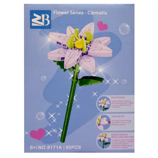 Конструктор детский "Clematis" 9119A-9171A 90 деталей
