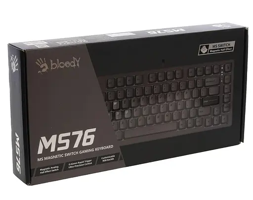 Клавіатура Bloody MS76 Magnetic Iron Grey (MS76 (Iron Grey)) - фото 8