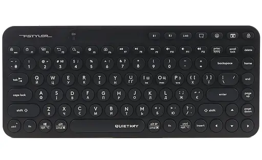 Клавіатура A4Tech Fstyler FBK36С AS Black (FBK36C AS (Black)) - фото 1