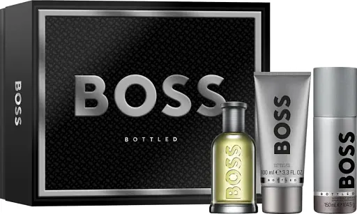 Набор Hugo Boss Boss Bottled туалетная вода 100 мл гель для душа 100 мл, дезодорант 150 мл - фото 1