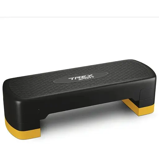 Степ платформа Trex Sport TX-030AS 3 рівнева чорно-жовта