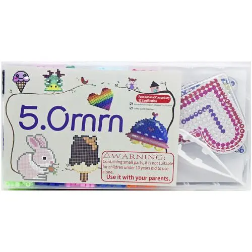 Термомозайка "Сердечко и дельфин" 5мм, Termo 4789 - фото 1