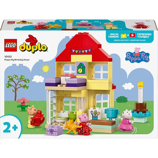 Уцінка. Конструктор LEGO DUPLO Святковий будинок Пеппи 59 деталей (10433)