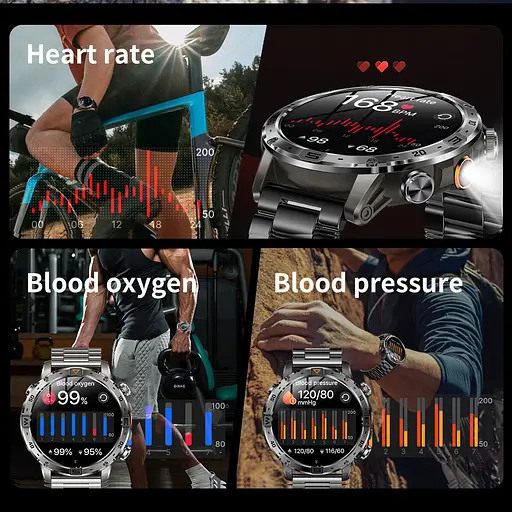 Часы Smart Fire Rubber с компасом, 2 ремешка - фото 17