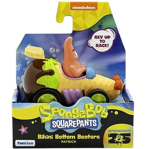 Фигурка Spone Bob Губка Боб Квадратные штаны Лодочник Патрик (FR71144/71146) - фото 4