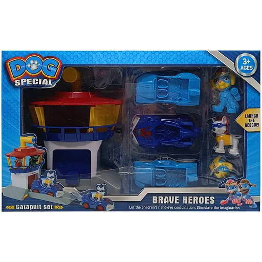 База паркинг-катапульта «Щенячий патруль» DT953 с фигурками Вид 3