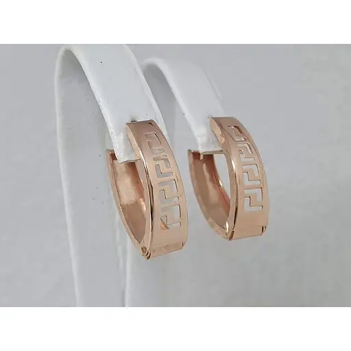 Золоті сережки Favoritum 2 в 1 з алмазною гранню. 2543 - фото 4