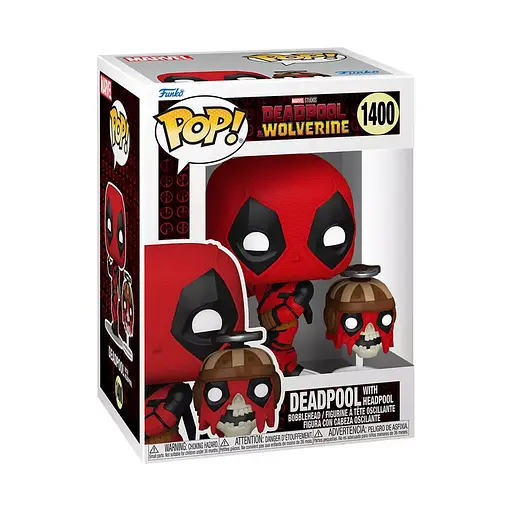 Фігурка Funko Pop Фанко Поп Марвел Дедпул Marvel Deadpool 10 см FP M D 1400