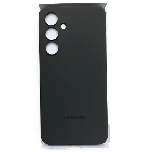 Оригінальний силіконовий чохол Samsung Silicone Case для Samsung Galaxy S24 FE Black (EF-PS721CBEGWW) - фото 3