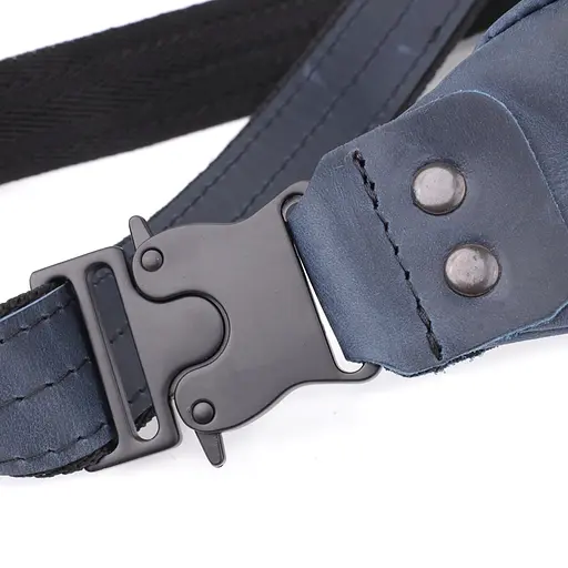 Чоловіча зручна бананка із натуральної вінтажної шкіри SHVIGEL 29х11х4,5 см sum0027468 - фото 6