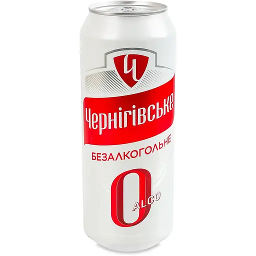 Пиво Черниговское 0 Alco светлое безалкогольное 0.5 л - фото 1