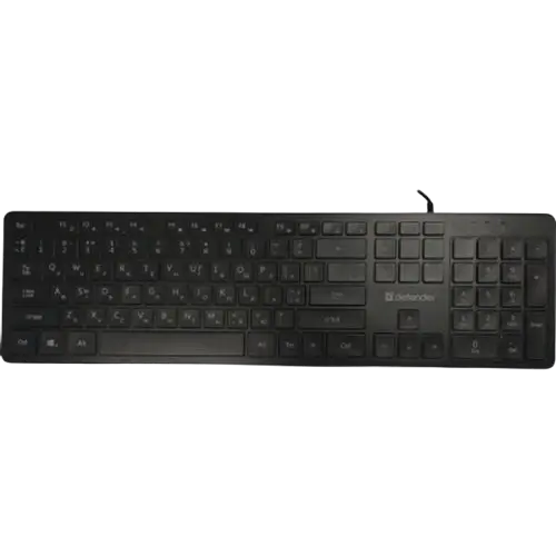Клавіатура Defender Balance LQ UA RGB Black (450790) - фото 2