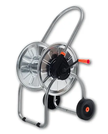 Тележка для шланга Bradas SPRING ZINCATO 1/2" 50 м AG306 - фото 1