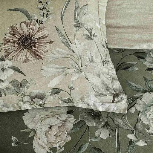 Постельное белье Nurell Grey Сатин Tac pbe0051594 - фото 2