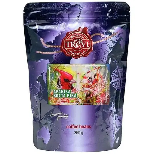 Кава в зернах Trevi Арабіка Коста Ріка 250 г - фото 1