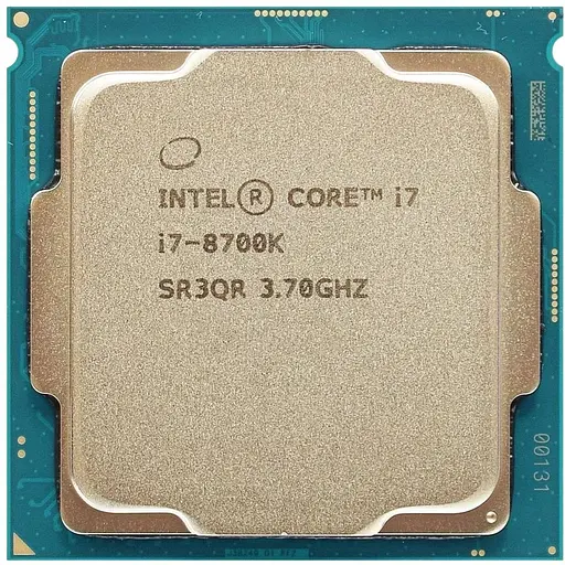 Процессор Intel Core i7-8700K (12M Cache, up to 4.7 Ghz) Б/У - фото 1