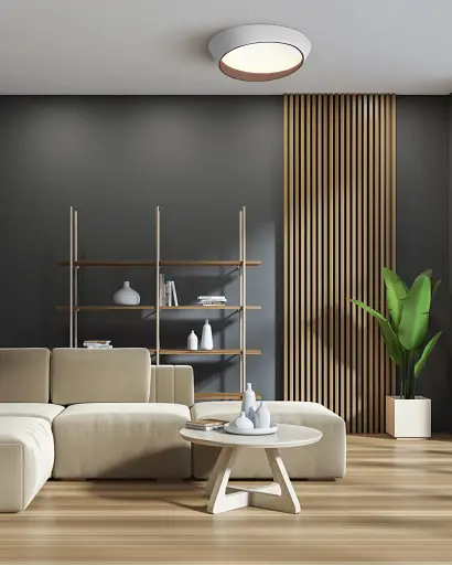 Люстра Italux PLF-83748-65W-3K Lucano LED 1x65W 3000K 3260Lm IP20 біла - фото 2