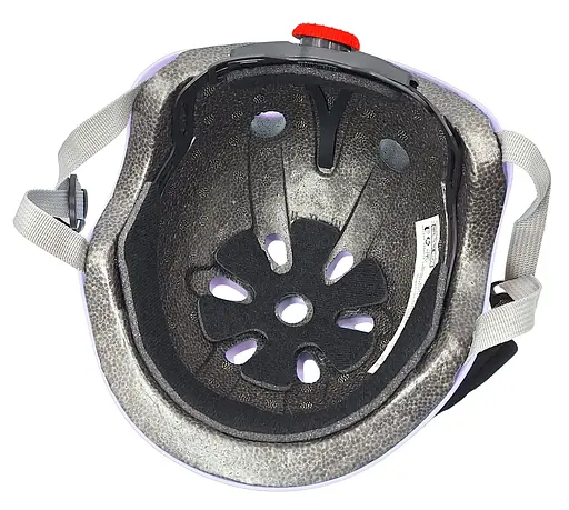 Комплект детский шлем и защита Yongkang GB24429-2009 S (5-9 л) фиолетовый крылья (G0001963) - фото 7