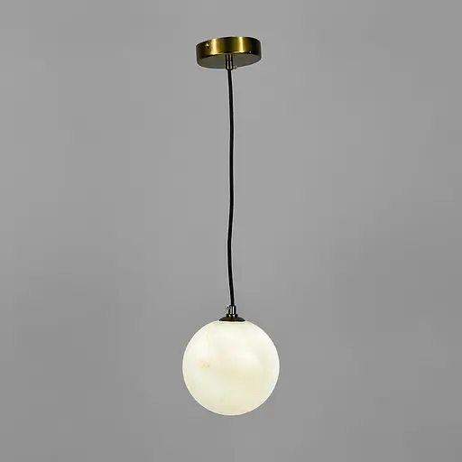 Підвісний світильник-куля з імітацією мармуру Ø 15 см Line F SGJ27-150 - фото 2