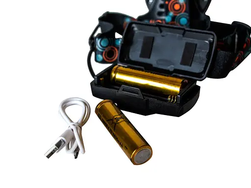 Фонарь налобный Head Lamp BL2-1001-T6 4 режима Black - фото 3