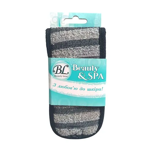 Мочалка - лента уголь хлопок SPA Beauty Line (412259) - фото 1