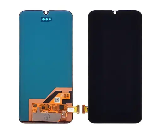 Дисплейный модуль IPS для Samsung A405 A40 2019 с регулируемой подсветкой черный - фото 1