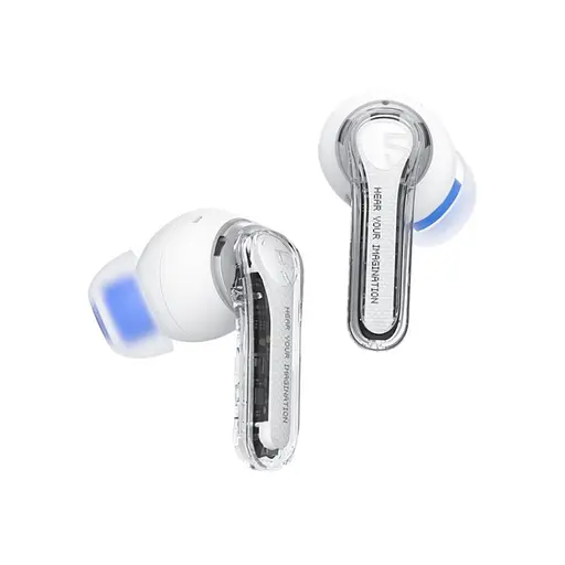 Навушники бездротові SoundPEATS Clear TWS стерео гаранітура в кейсі біла - фото 3