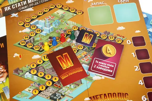 Настільна гра Мегаполіс "Як стати мільйонером" Arial 910039 укр. мовою - фото 3