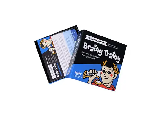 Настільна гра Brainy Trainy Brainy Trainy Розвиток пам'яті (укр.) (УКР059) - фото 3
