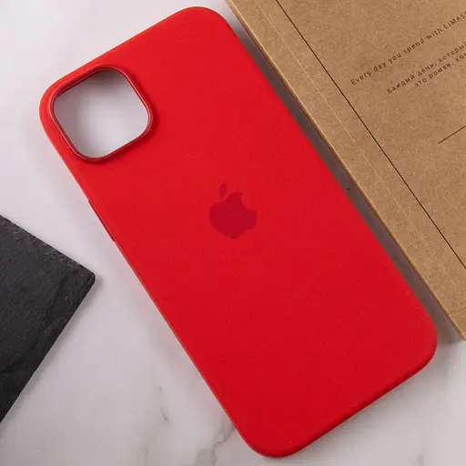 Чохол Epik Silicone case AAA with Magsafe для Apple iPhone 14, 6.1 Червоний/Red - фото 7