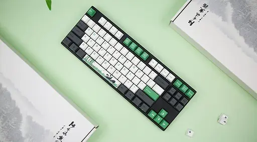 Клавіатура Varmilo APT87 Panda R2 Daisy L WL/USB-A White Led (A92A029F9A5A17A007) - фото 10