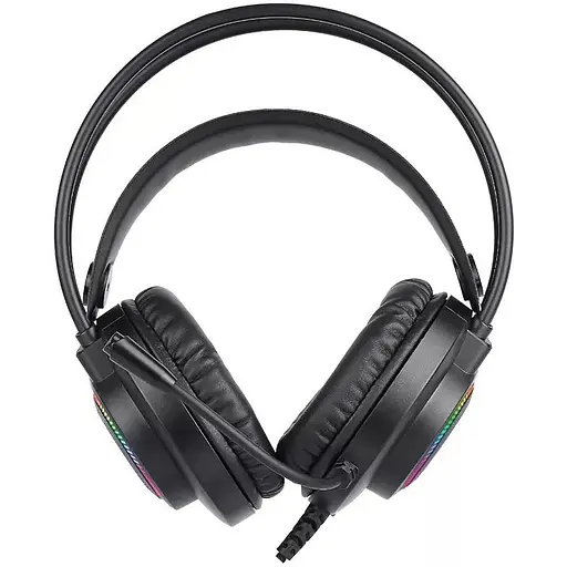 Провідна ігрова гарнітура Xtrike Me Gaming RGB Backlight GH-509, USB, 3.5mm, 2.1m, black