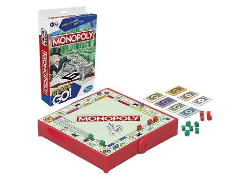Настольная игра Hasbro Монополия Grab and Go (Monopoly Grab and Go) (англ.) (F8256) - фото 6