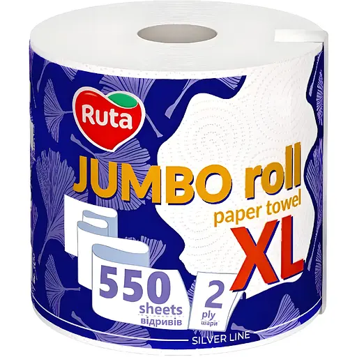 Рушник паперовий Ruta Jumbo XL 2 шари 1 шт.