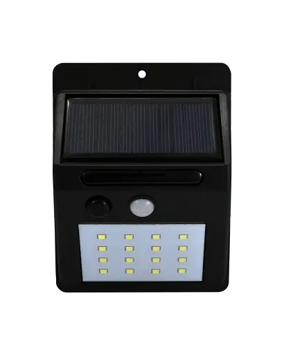 Вуличний світильник на сонячній батареї Goldlux 307644 Box LED 1x2,2W 6400K 270Lm IP44 чорний - фото 2