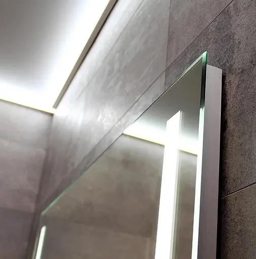 Зеркало Dusel DE-M1041 75x100 с часами и Bluetooth, Белый - фото 3